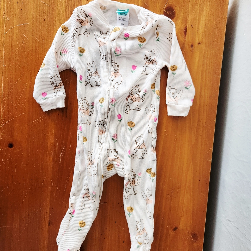 Disney 3-6m Winnie the Pooh Footie